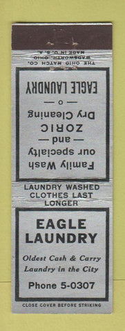 Matchbook Cover - Eagle Laundry