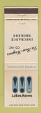 Matchbook Cover - La Bow Haynes Insurance Brokers Seattle Tacoma WA WEAR