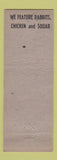 Matchbook Cover - Grandma's Inn Chicago IL