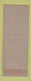 Matchbook Cover - LE Tyner Insurance Indianapolis IN WORN