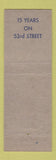 Matchbook Cover - Roy's Tap Room Chicago? IL