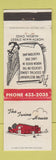 Matchbook Cover - The Twine House Huron OH restaurant