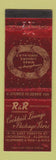 Matchbook Cover - R&R Cocktail Lounge Jacksonville FL WORN