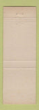 Matchbook Cover - Nu Liquor Store WHITE