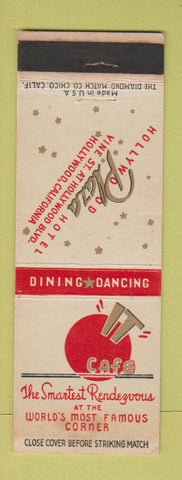 Matchbook Cover - It Cafe Hollywood CA WEAR