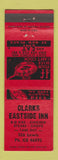 Matchbook Cover - Clarks Eastside Inn RED
