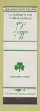 Matchbook Cover - Ollie's Club Chicago IL Members Only