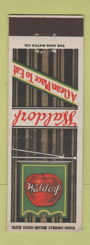Matchbook Cover - Waldorf Restaurants