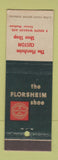 Matchbook Cover - Florsheim Shoes Chicago IL