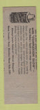 Matchbook Cover - Hazel Bishop Lipstick DD Bean