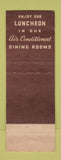 Matchbook Cover - Gibby's Restaurant Chicago IL