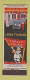 Matchbook Cover - Toddle House Restaurants