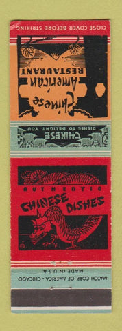 Matchbook Cover - Chinese Restaurant Royal Cathay Albany NY