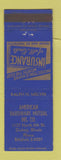 Matchbook Cover - American Hardware Mutual Insurance Quincy IL