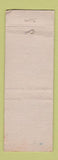Matchbook Cover - Klein and Son Insurance La Crosse WI WORN