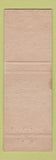 Matchbook Cover - Canada Life Assurance Insurance Hayes Dabney