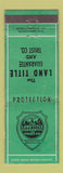 Matchbook Cover - Land Title Guarantee Trust WEAR