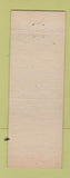Matchbook Cover - JD Johnston State Farm Insurance Indianapolis IN