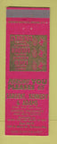 Matchbook Cover - Sargent Kennedy & Adams Insurance Real Estate Brewer ME