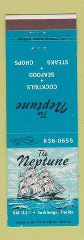 Matchbook Cover - The Neptune Restaurant Rockledge FL