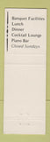 Matchbook Cover - Gatti Ranch Fremont CA WEAR
