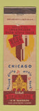 Matchbook Cover - Old Heidelberg Chicago IL Eitel Field Building