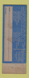 Matchbook Cover - Madison Lumber Company New Orleans LA