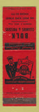 Matchbook Cover - Bulk Cleaners Pressers WEAR