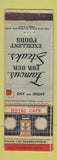 Matchbook Cover - Royal Cafe Steaks Baker OR WEAR