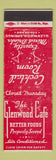 Matchbook Cover - Glenwood Cafe Glendwood Springs Colorado WEAR