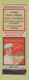Matchbook Cover - Eveready Cafe Steamboat Springs Colorado WORN