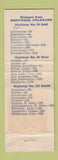 Matchbook Cover - Mary's Cafe Montrose Colorado WORN