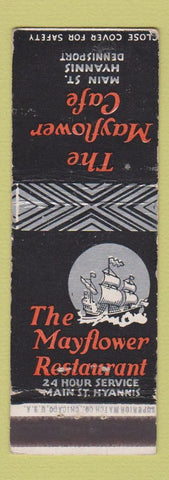 Matchbook Cover - The Mayflower Cafe Hyannis MA Dennisport