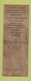 Matchbook Cover - El Charro Cafe Oklahoma City OK Mexican WORN