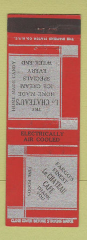 Matchbook Cover - Le Chateau Cafe