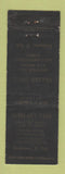 Matchbook Cover - Villard Hotel Dickinson ND Quinlan's Cafe WEAR #1