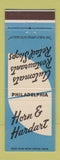 Matchbook Cover - Horn & Hardart Philadelphia PA Automats Restaurants