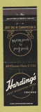 Matchbook Cover - Harding's Restaurant Chicago IL