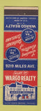 Matchbook Cover - Wargo Real Estate