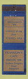 Matchbook Cover - Franklin's Cafe Medford OR WEAR