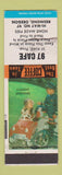Matchbook Cover - 97 Cafe Redmond OR WEAR