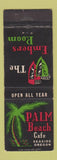 Matchbook Cover - Palm Beach Cafe Embers Room Seaside OR