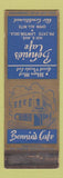 Matchbook Cover - Bennie's Cafe Lawton OK WEAR