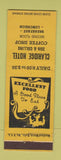 Matchbook Cover - Claridge Hotel Miami FL