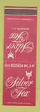Matchbook Cover - Silver Fox Washington DC