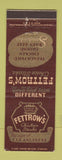 Matchbook Cover - Fettrow's Restaurant Cloverleaf? OH Harrisburg PA