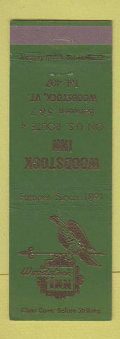 Matchbook Cover - Woodstock Inn VT low phone #