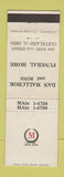 Matchbook Cover - Dan Mallchok Funeral Home Cleveland OH