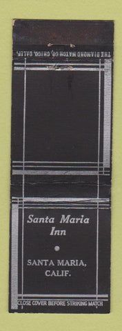 Matchbook Cover - Santa Maria Inn CA WEAR