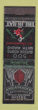 Matchbook Cover - The HI Hat Ambassador Hotel Washington DC
